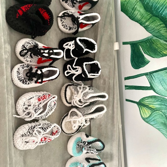 Knit Designer Shoe Slippers - Picture 1 of 1